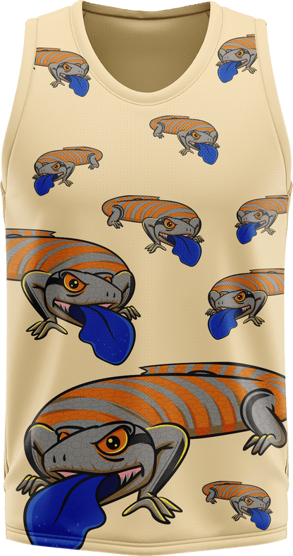 Bluey Lizard Basketball Jersey - fungear.com.au