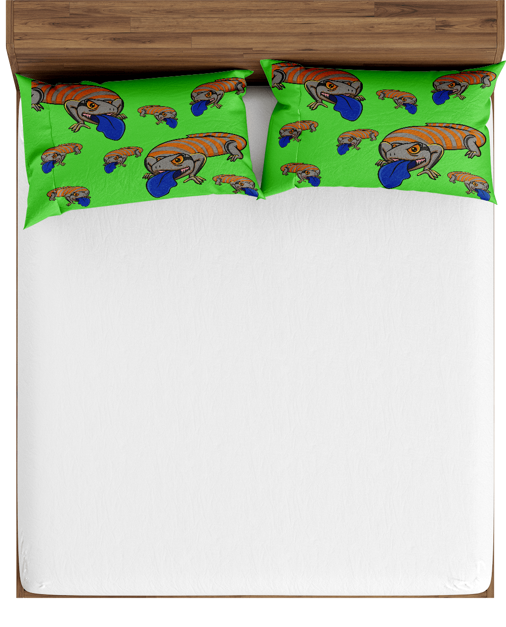 Bluey Lizard Bed Pillows - fungear.com.au