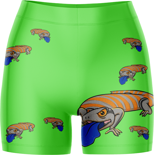 Bluey Lizard Chamois Bike Shorts