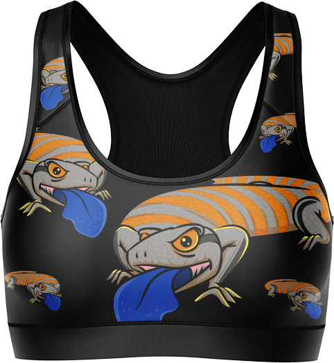 Bluey Lizard Crop Top - fungear.com.au