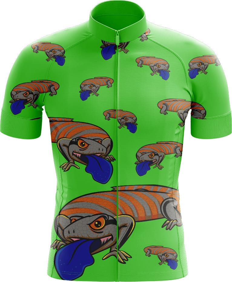 Bluey Lizard Cycling Jerseys