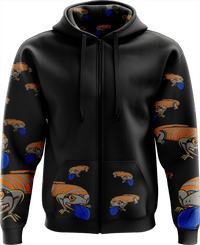 Bluey Lizard Full Zip Hoodies Jacket 1