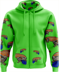 Bluey Lizard Full Zip Hoodies Jacket 2