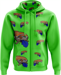Bluey Lizard Full Zip Hoodies Jacket 5