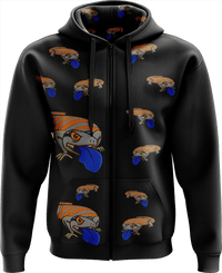 Bluey Lizard Full Zip Hoodies Jacket 8