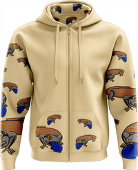 Bluey Lizard Full Zip Hoodies Jacket 4