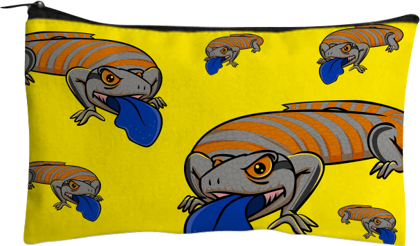 Bluey Lizard Jumbo Pencil Case - fungear.com.au