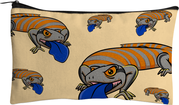 Bluey Lizard Jumbo Pencil Case