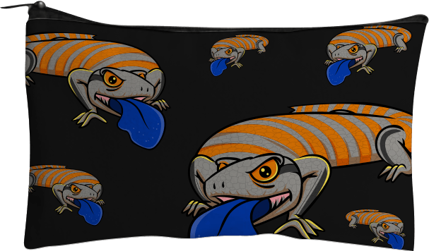 Bluey Lizard Jumbo Pencil Case - fungear.com.au