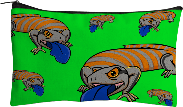 Bluey Lizard Jumbo Pencil Case - fungear.com.au