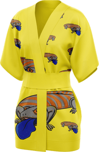 Bluey Lizard Kimono 1