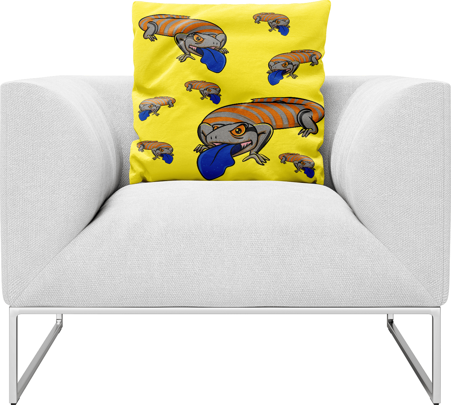 Bluey Lizard Pillows Cushions - fungear.com.au