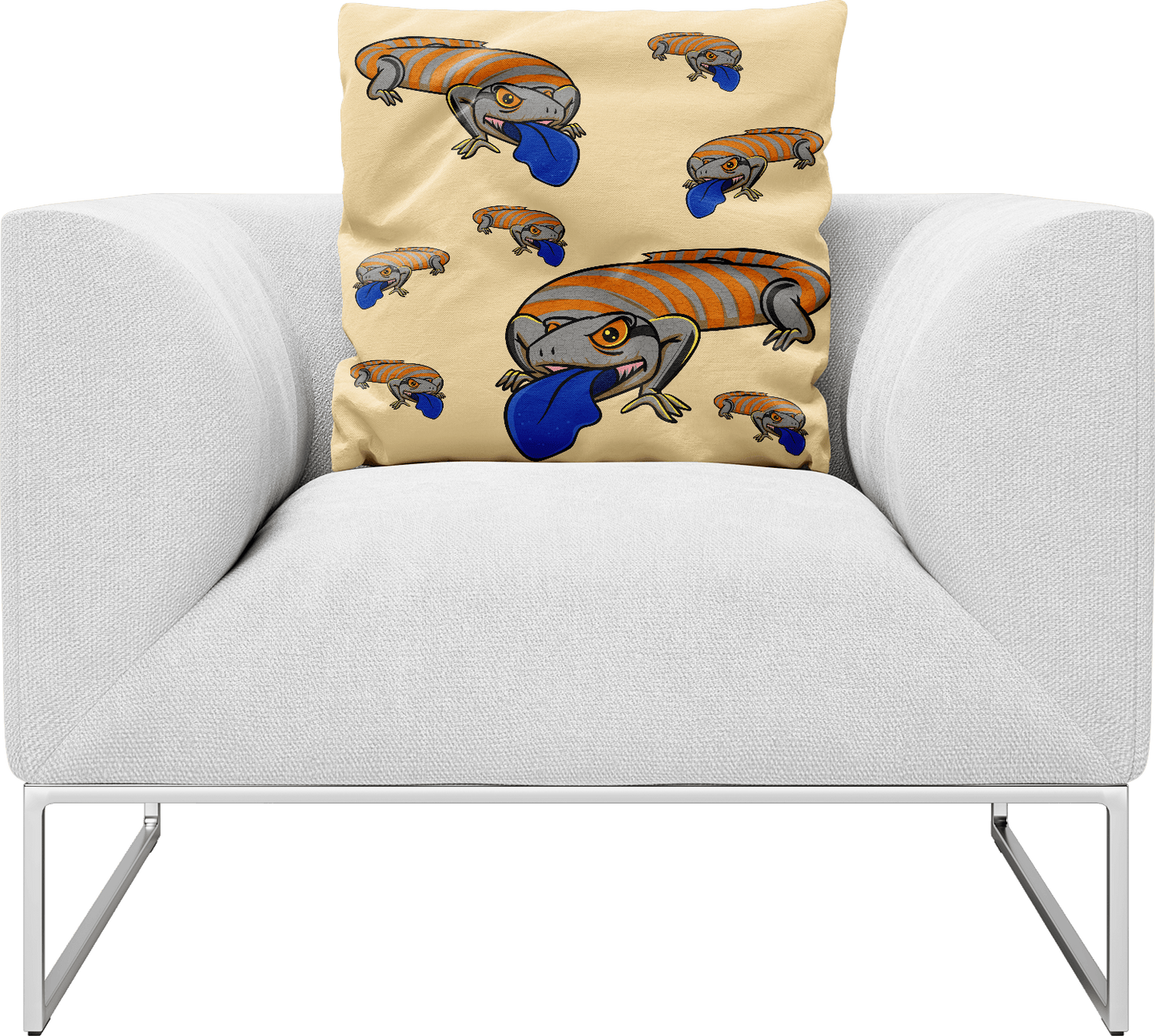 Bluey Lizard Pillows Cushions - fungear.com.au