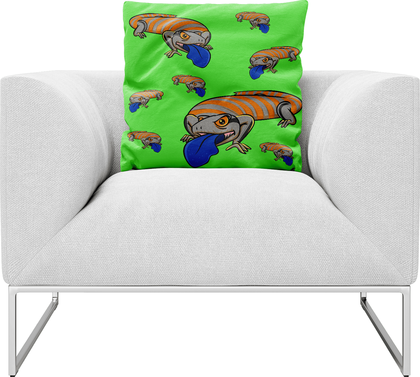 Bluey Lizard Pillows Cushions - fungear.com.au