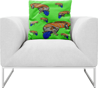 Bluey Lizard Pillows Cushions 4