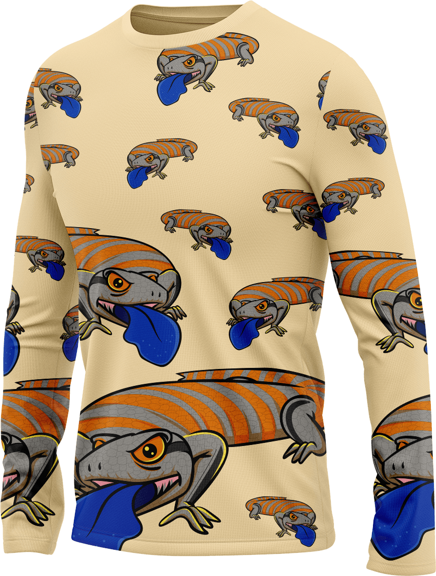 Bluey Lizard Rash T-Shirt Long Sleeve - fungear.com.au
