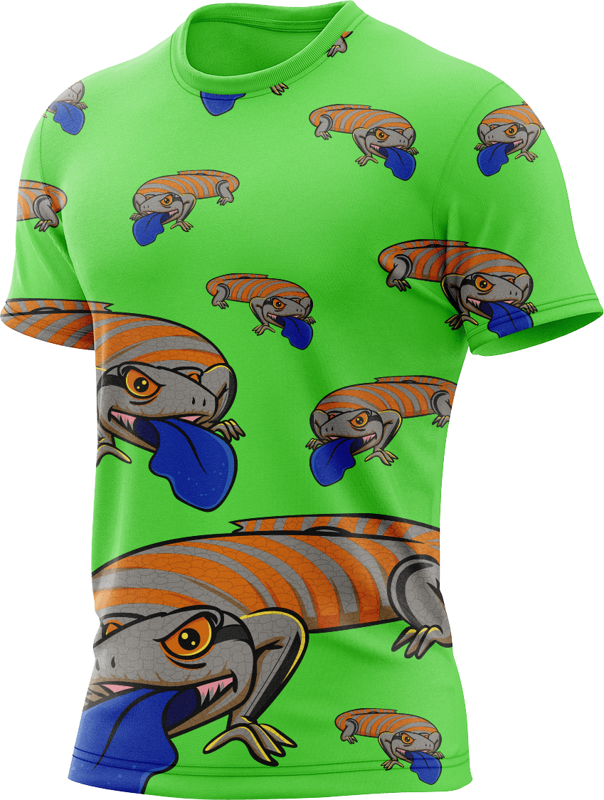 Bluey Lizard Rash Shirt Short Sleeve