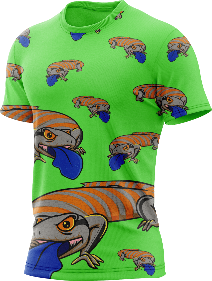 Bluey Lizard Rash T-Shirt Short Sleeve - fungear.com.au