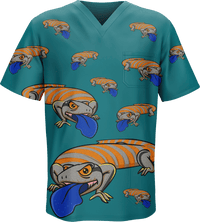Bluey Lizard Scrubs 3