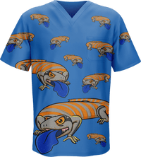 Bluey Lizard Scrubs 4