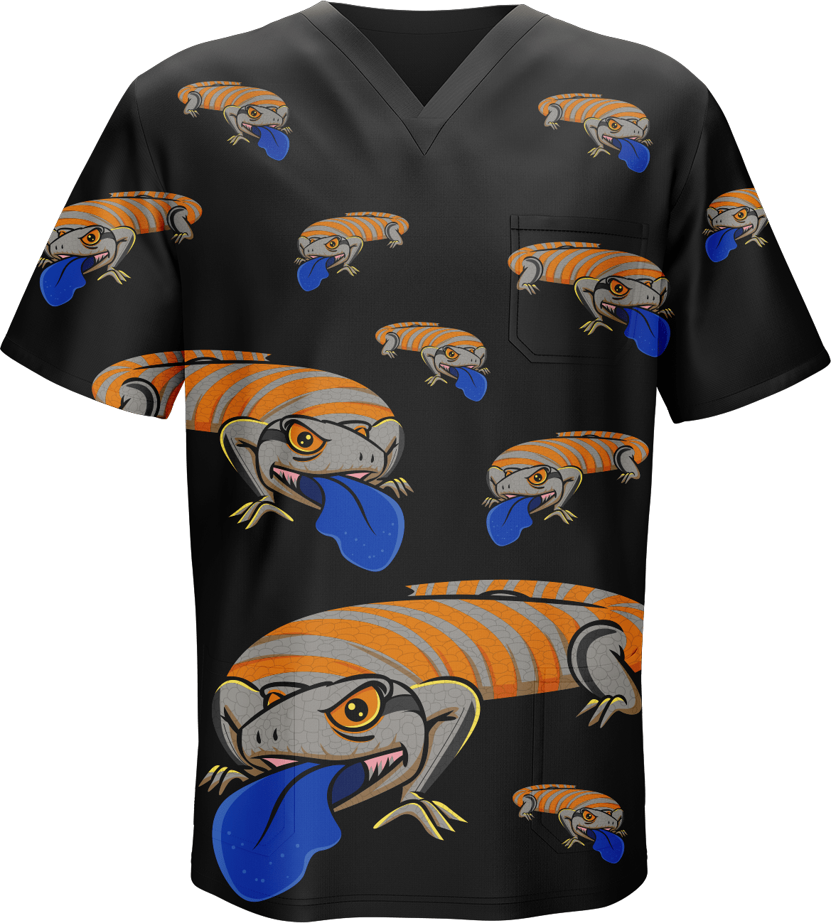 Bluey Lizard Scrubs