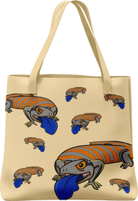 Bluey Lizard Tote Bag 4