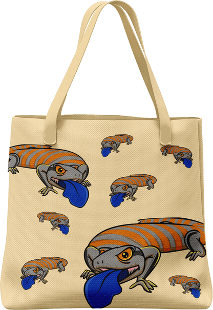 Bluey Lizard Tote Bag - fungear.com.au