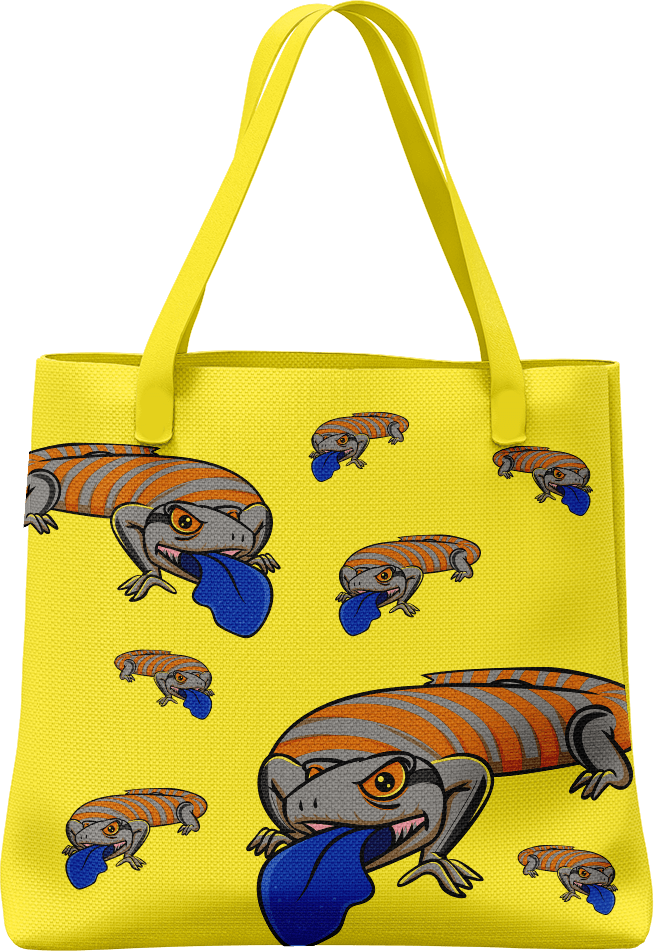 Bluey Lizard Tote Bag - fungear.com.au