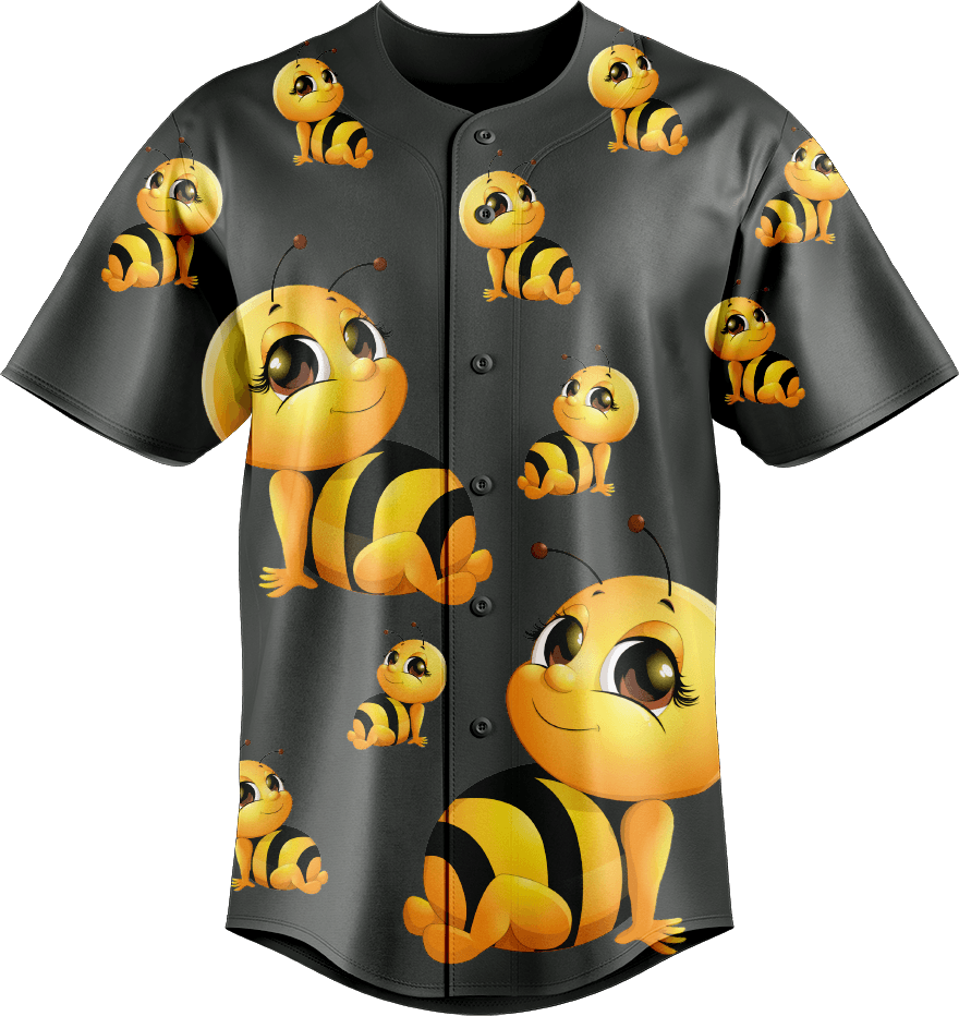 Buzz Bee Baseball Jerseys - fungear.com.au