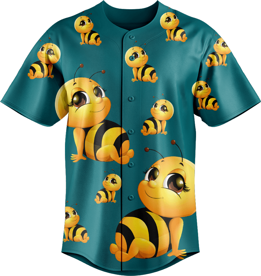 Buzz Bee Baseball Jerseys - fungear.com.au