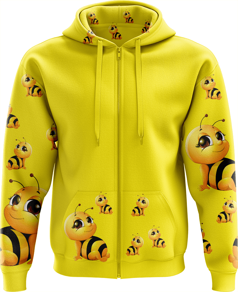 Buzz Bee Full Zip Hoodies Jacket - fungear.com.au