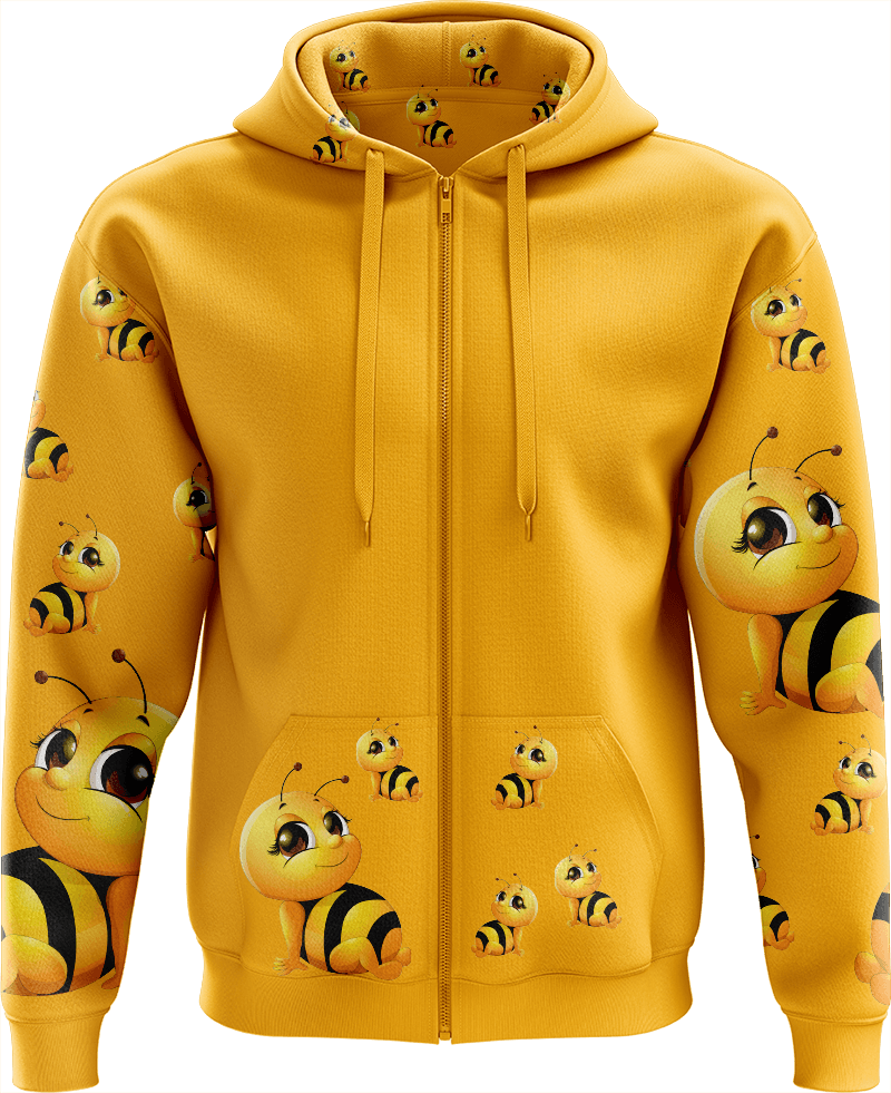 Buzz Bee Full Zip Hoodies Jacket - fungear.com.au