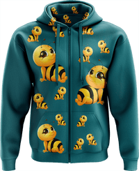 Buzz Bee Full Zip Hoodies Jacket 7