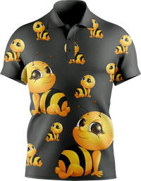 Buzz Bee Men's Short Sleeve Polo 1
