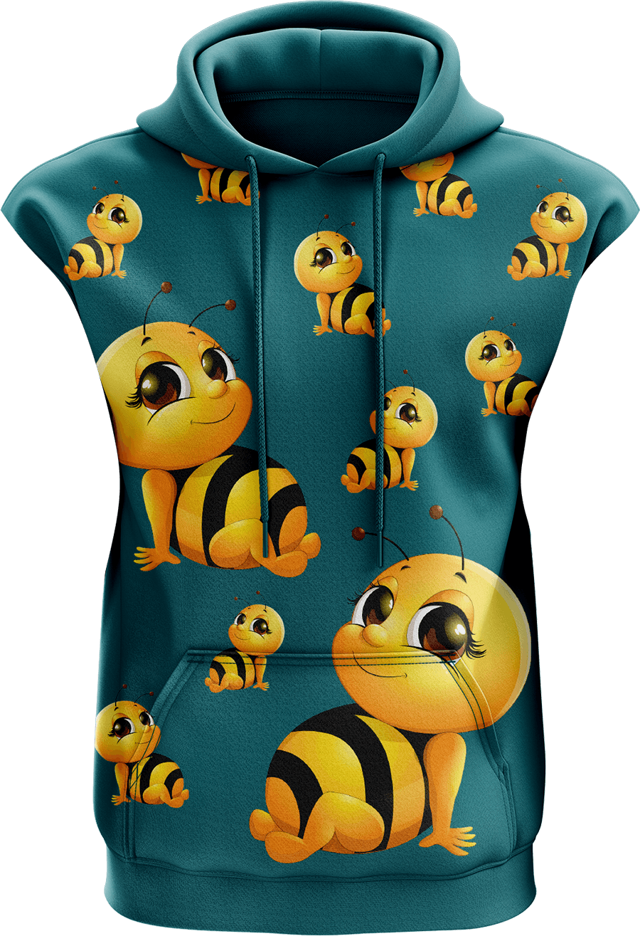 Buzz Bee Sleeveless Hoodie