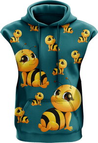 Buzz Bee Sleeveless Hoodie 2