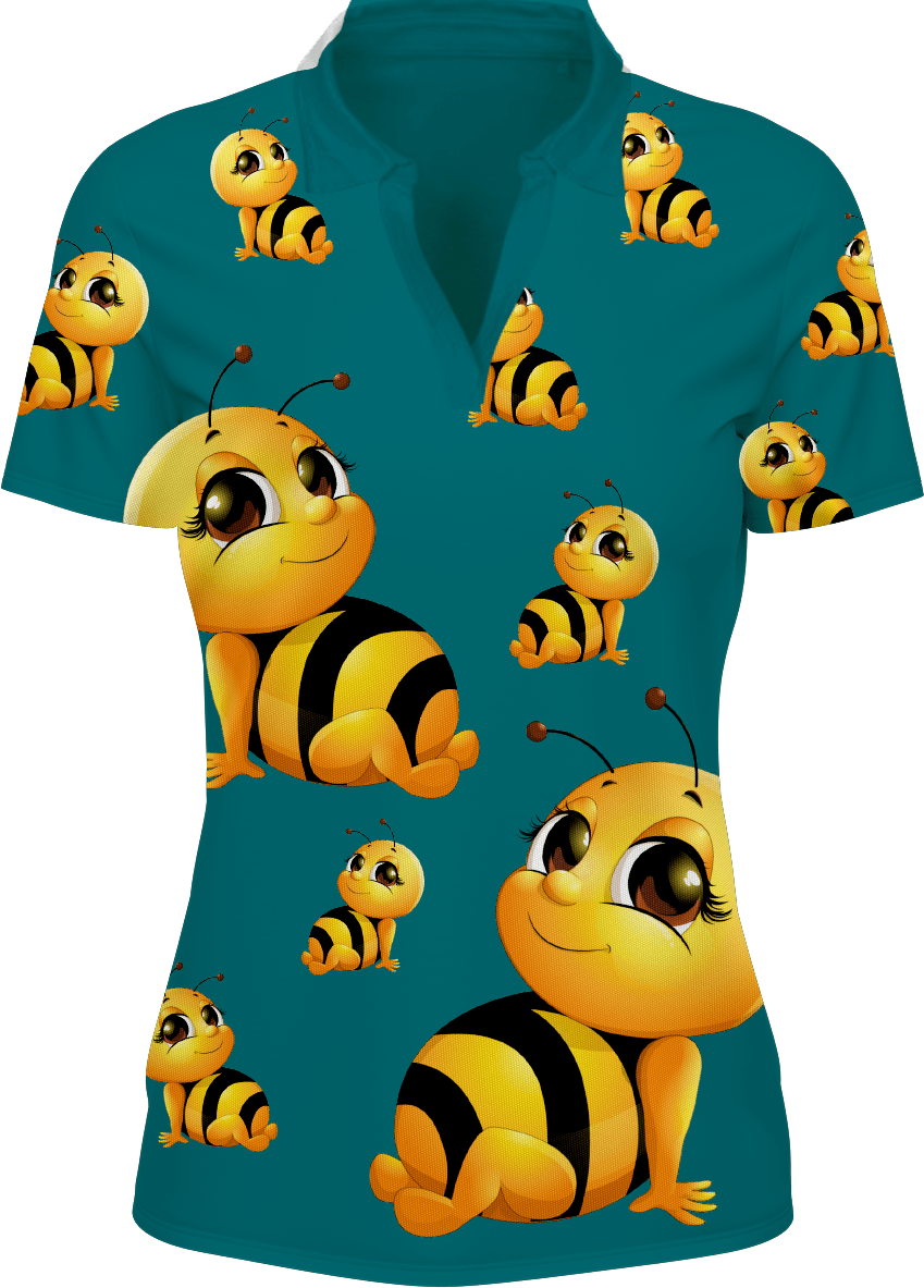 Buzz Bee Women's Polo - fungear.com.au