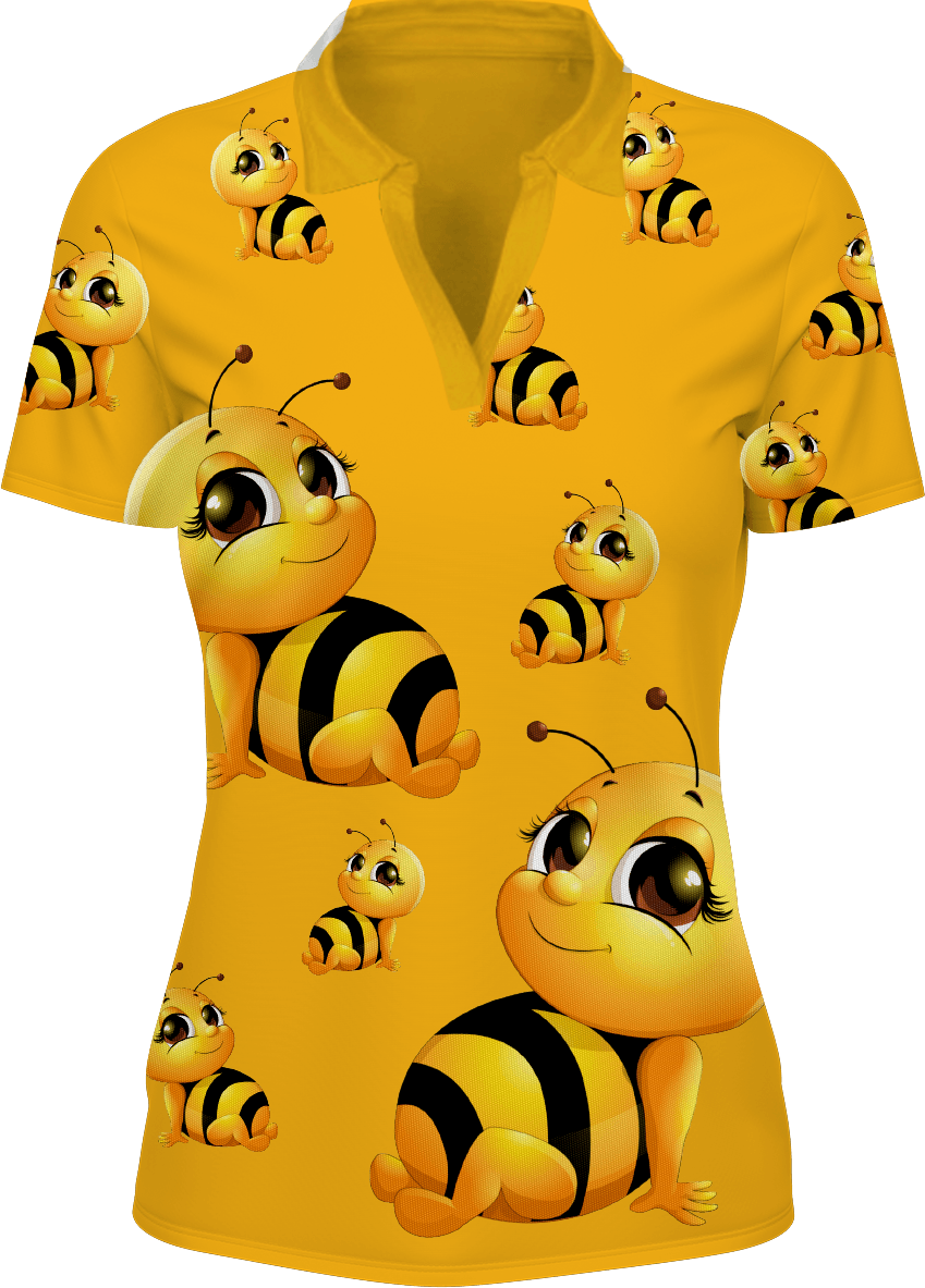 Buzz Bee Women's Polo - fungear.com.au