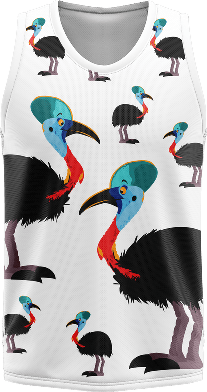 Casanova Cassowary Basketball Jersey - fungear.com.au