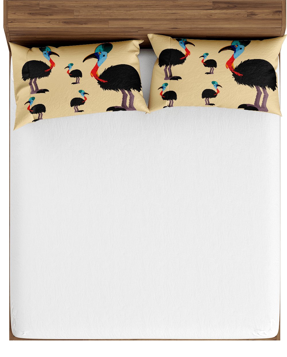 Casanova Cassowary Bed Pillows - fungear.com.au