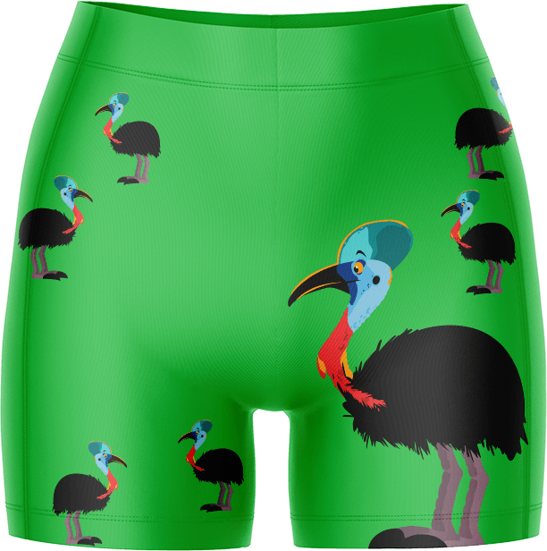 Casanova Cassowary Bike Shorts - fungear.com.au