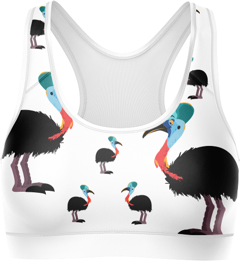 Casanova Cassowary Crop Top