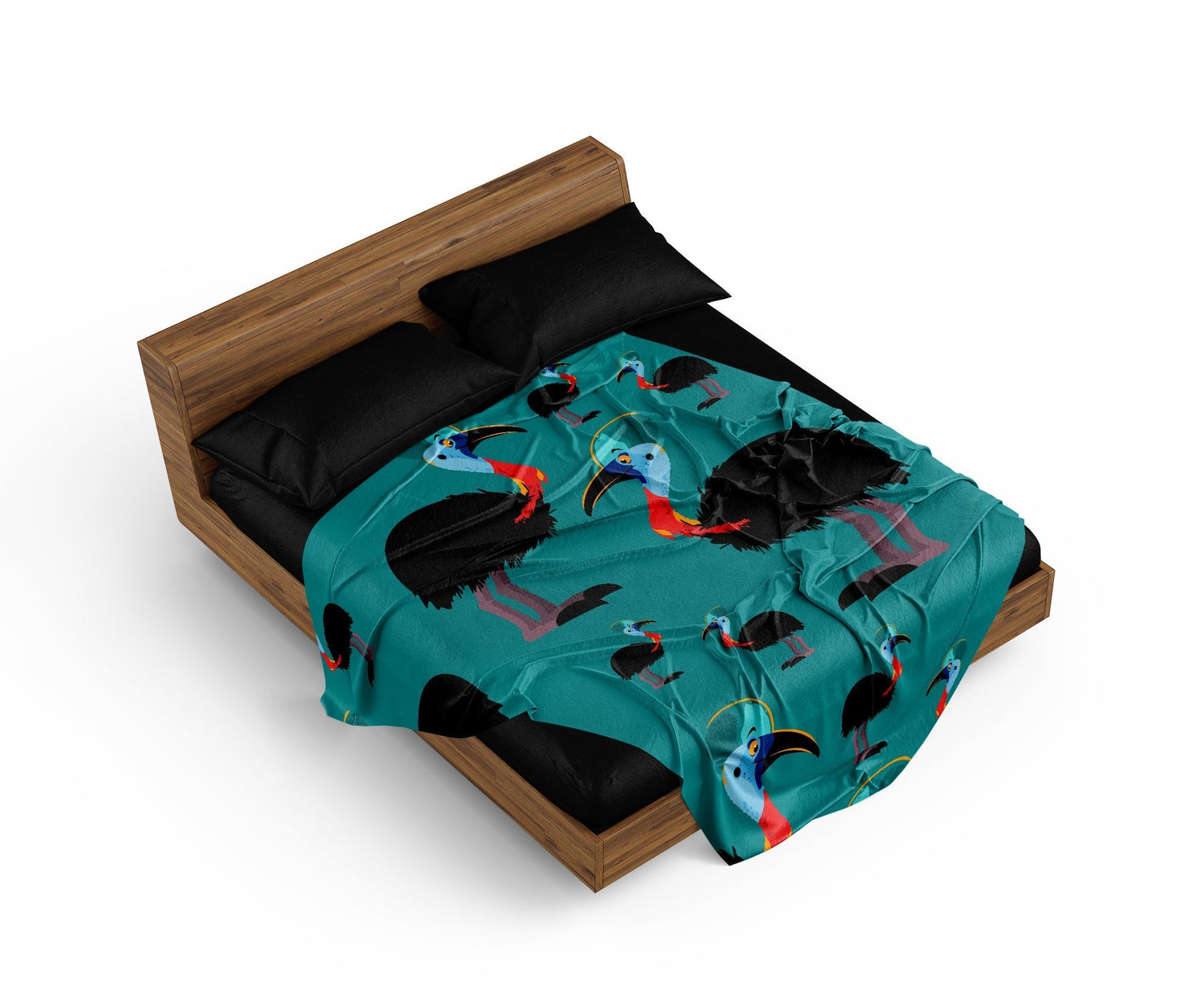 Casanova Cassowary Doona Cover - fungear.com.au