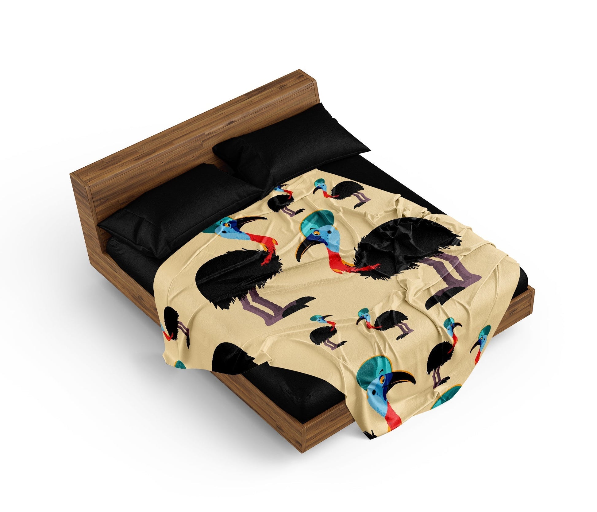 Casanova Cassowary Doona Cover - fungear.com.au