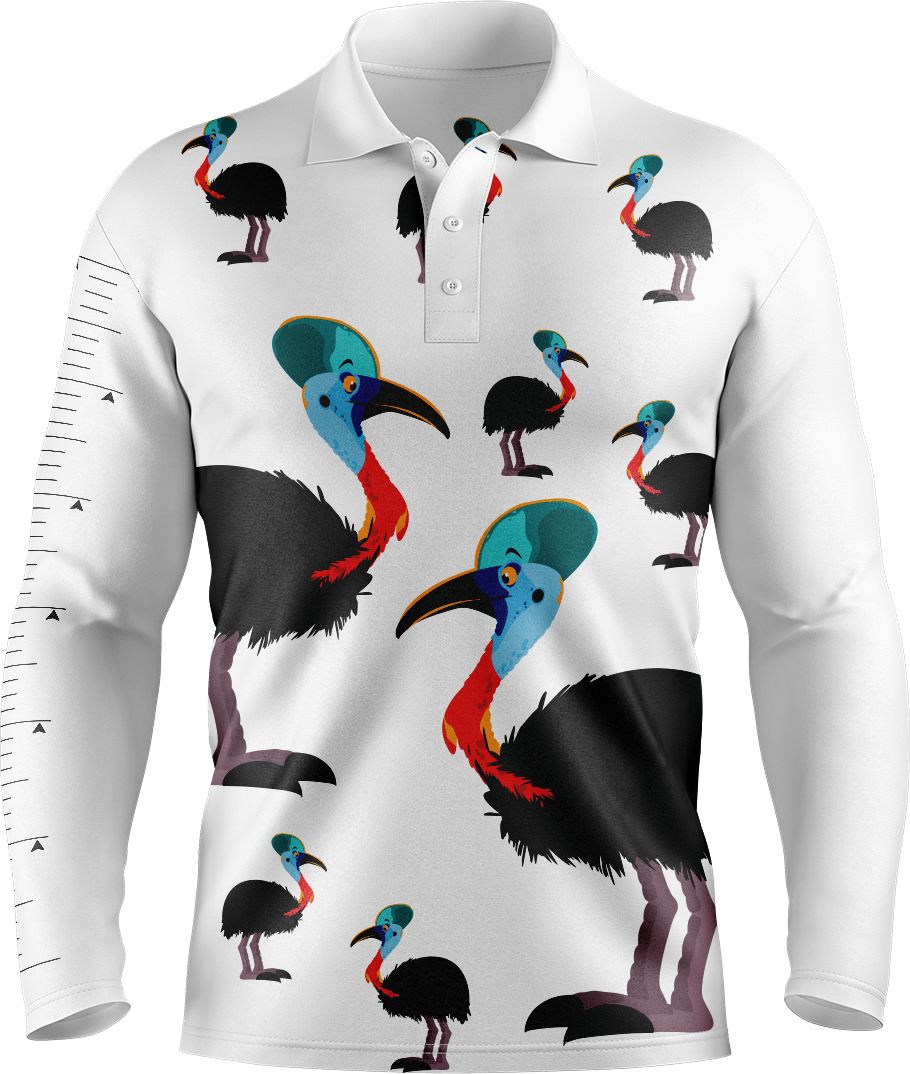 Casanova Cassowary Fishing Shirts - fungear.com.au