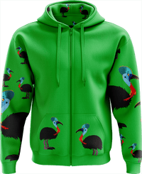 Casanova Cassowary Full Zip Hoodies Jacket 1