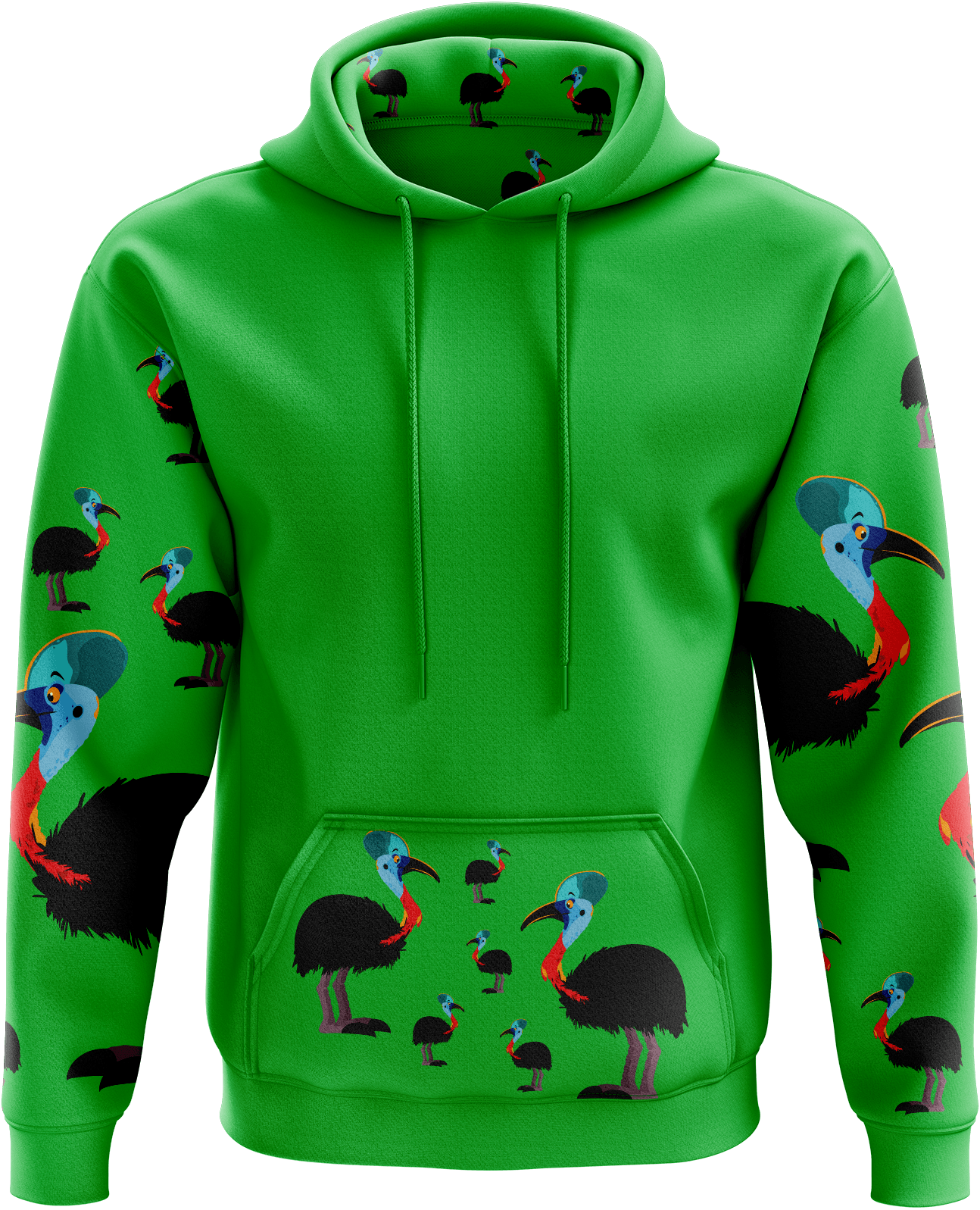 Casanova Cassowary Hoodies - fungear.com.au