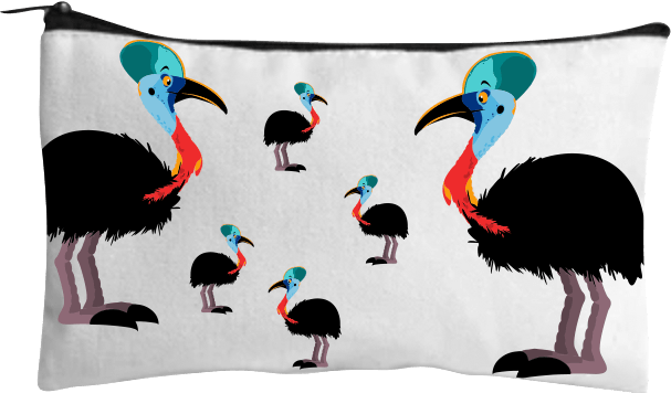 Casanova Cassowary Jumbo Pencil Case