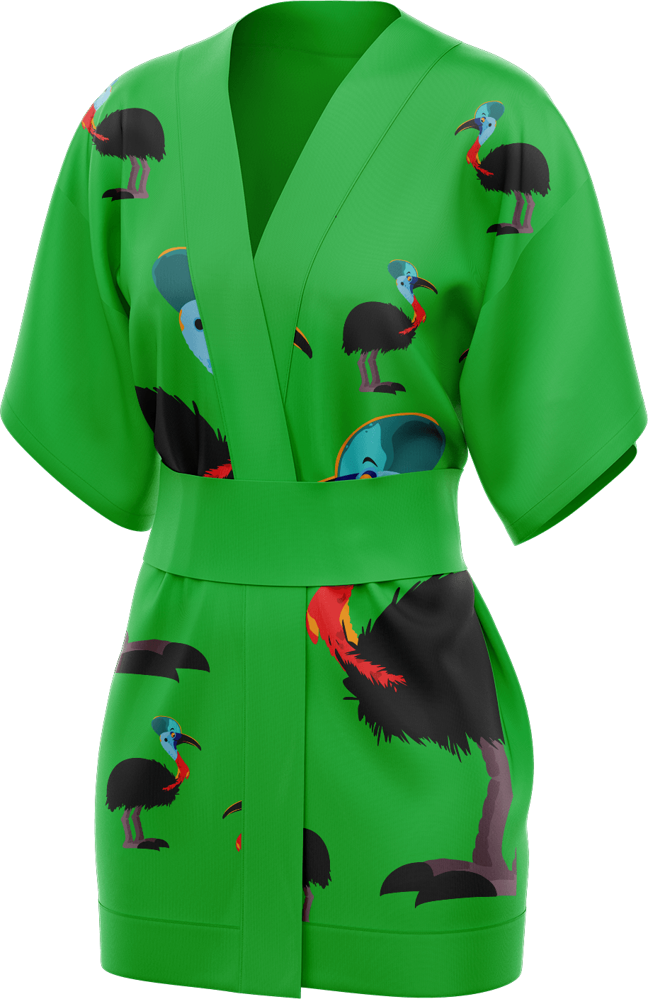 Casanova Cassowary Kimono