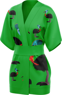 Casanova Cassowary Kimono 1